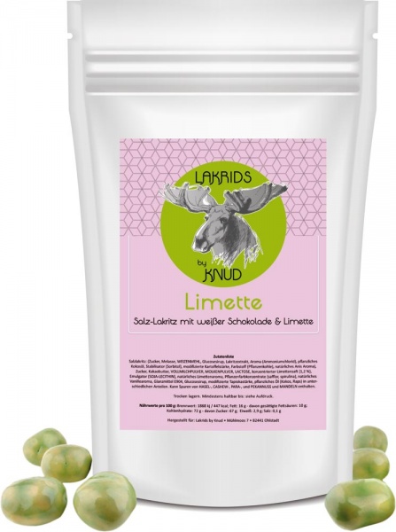 Lakrids Knud | Salzlakritze mit Limette